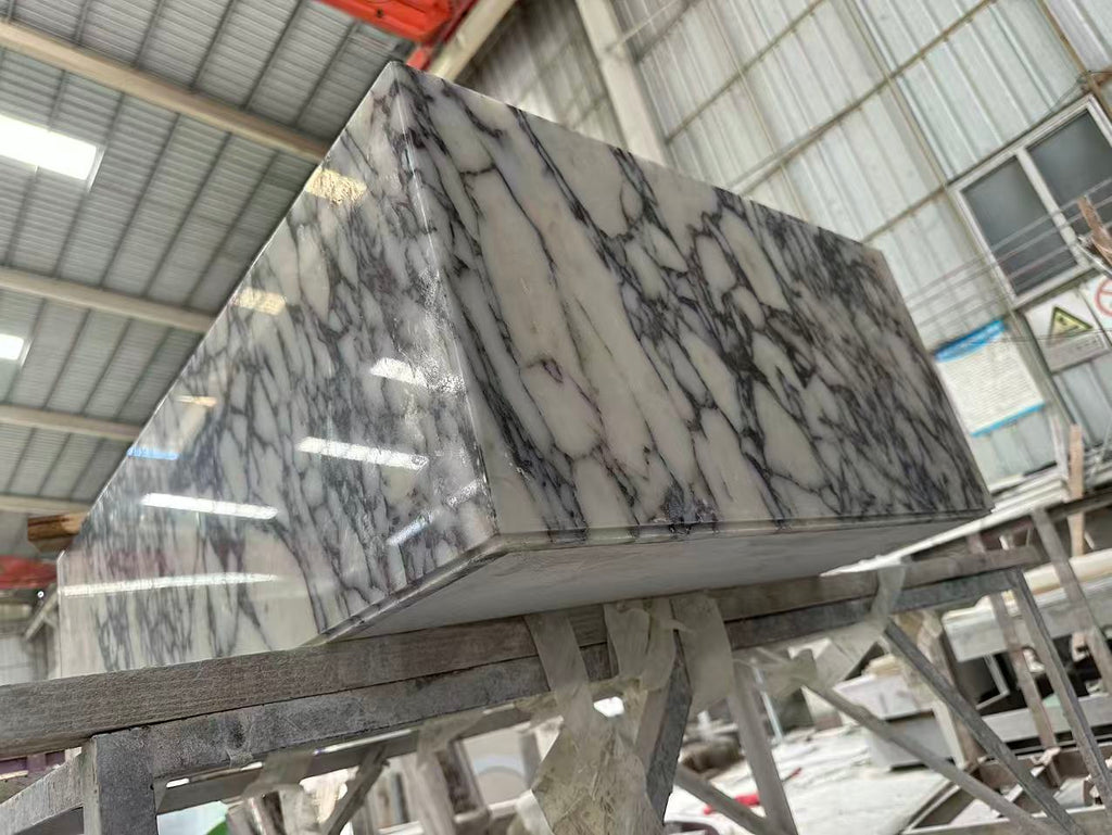 Calacatta Viola Marble Coffee Table | Custom Size & Shape