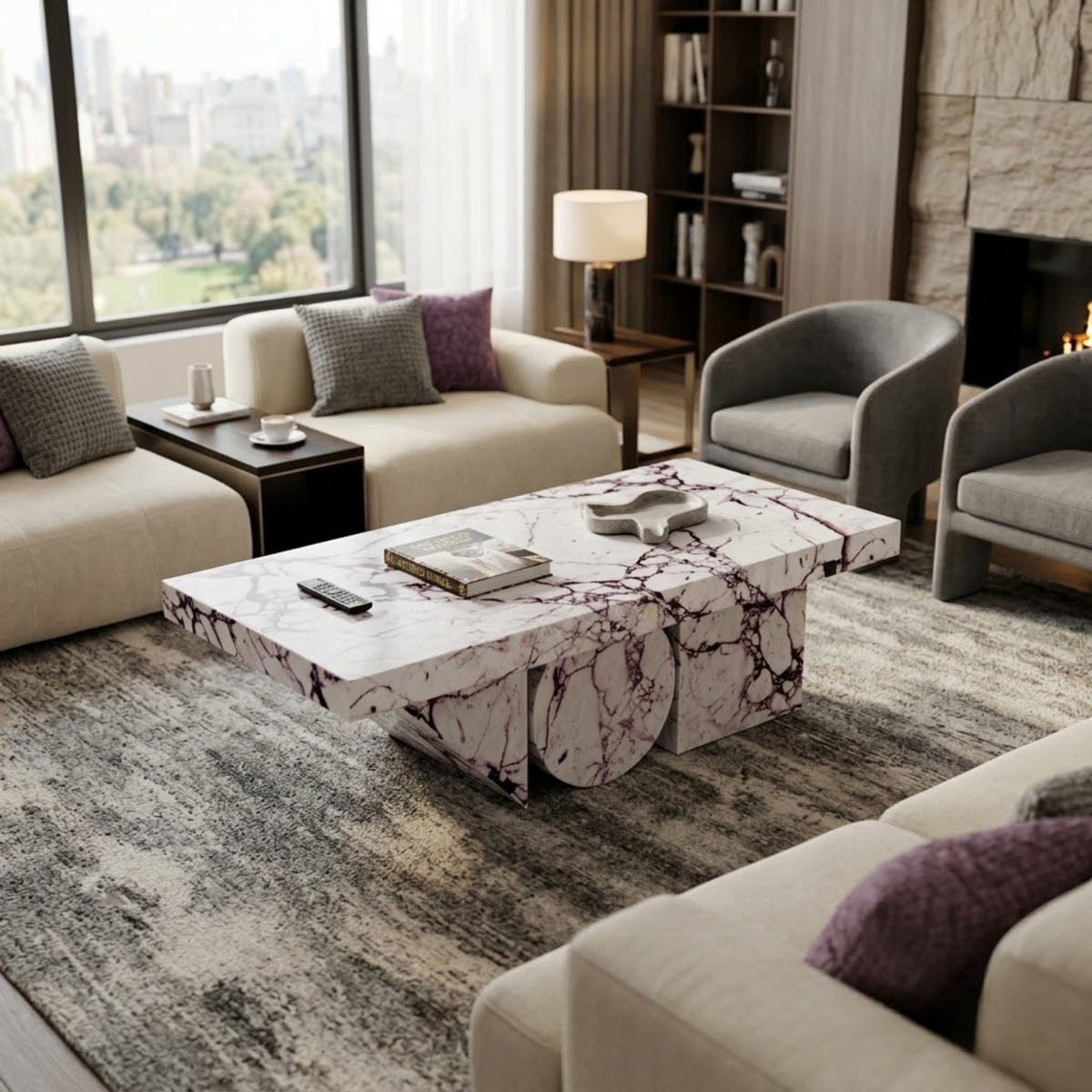 Calacatta Marble Coffee Table
