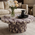 Calacatta Viola Round Coffee Table